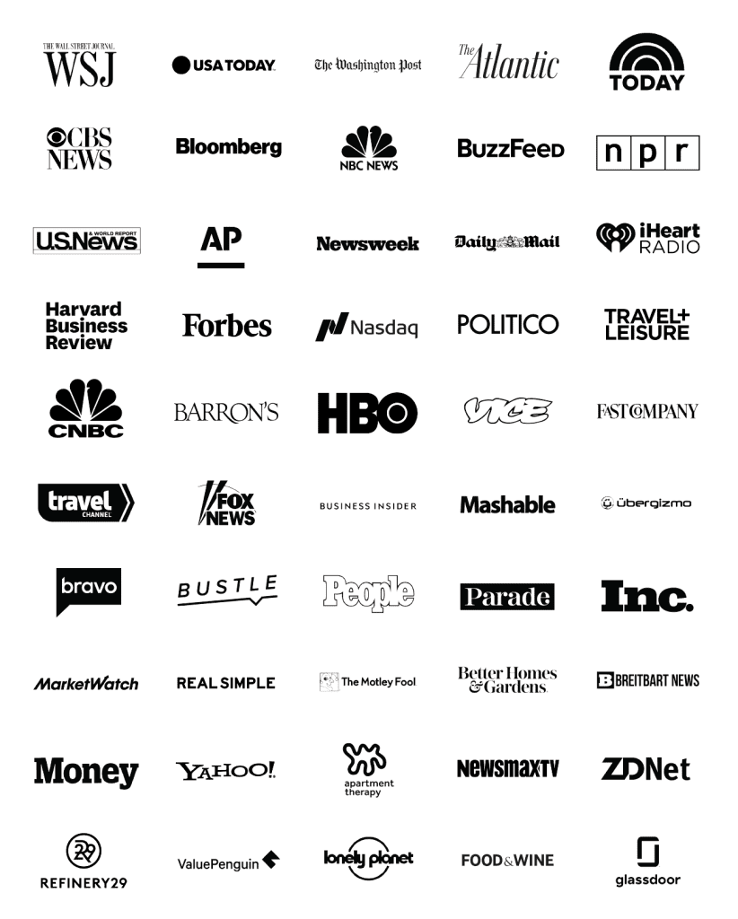 top media logos